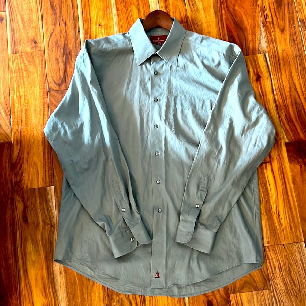 Nordstrom men’s 16.5 x 35 button up long sleeve shirt